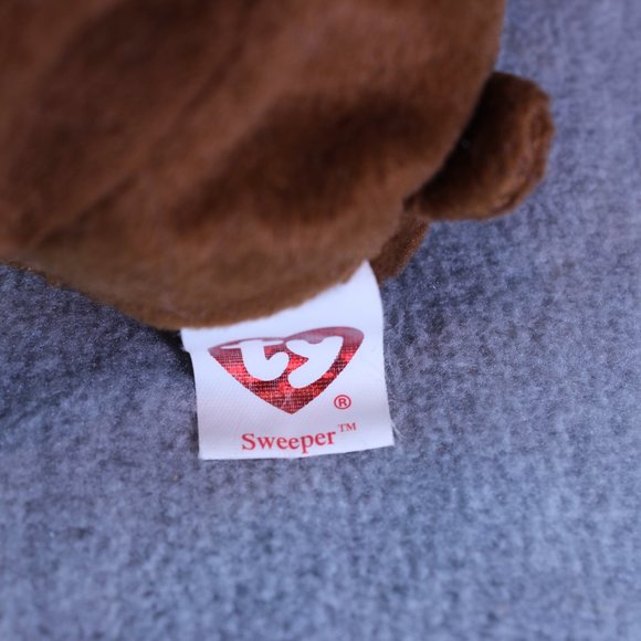 TY BEANIE BABIES SWEEPER the SOCCER BEAR Plush 5" Stuffed Toy Animal - Picture 5 of 5